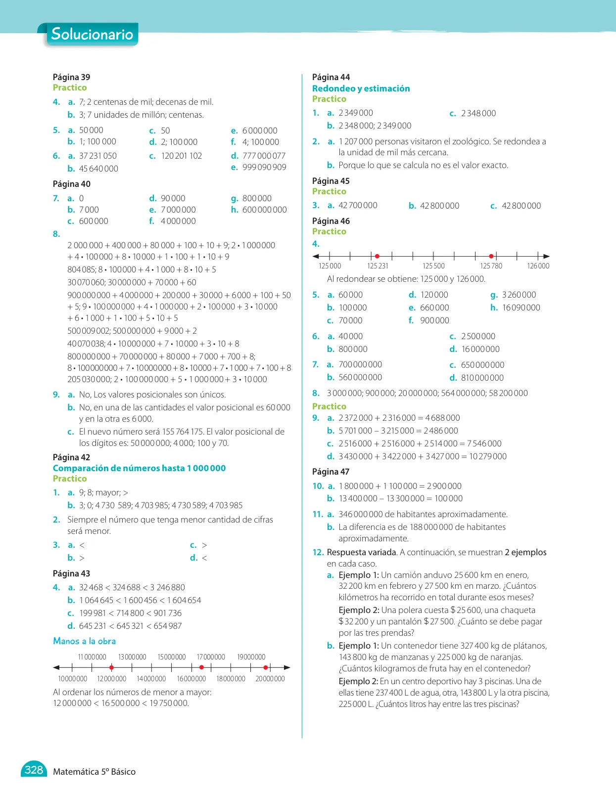 Página 284 de Matemática – Quinto Básico | Texto del Estudiante MINEDUC – Descargar PDF · 2024