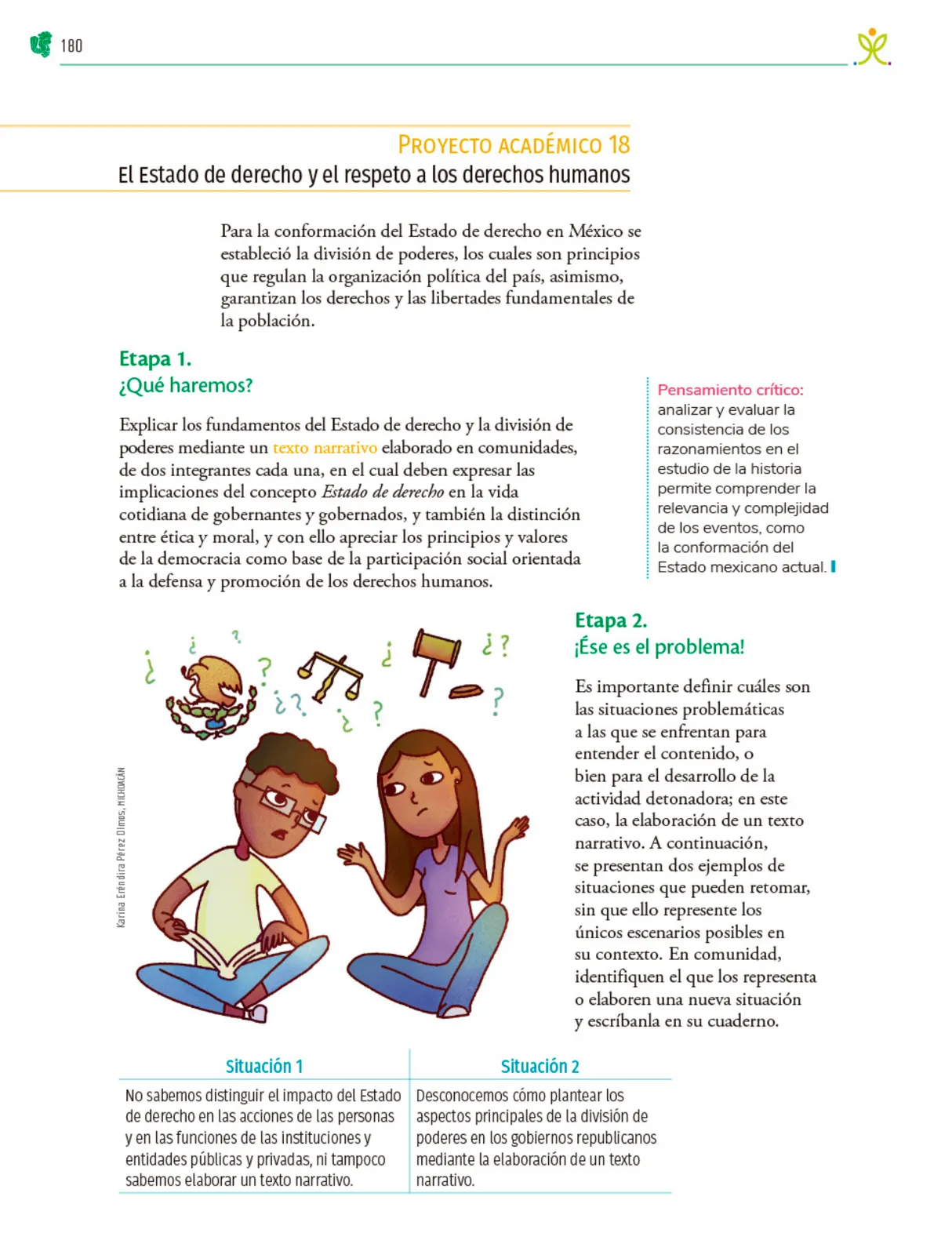 Miniatura página 181 de Colección Sk´asolil. Nuestro libro de Proyectos.  Tomo II.  Libro de Educación Telesecundaria Grado 2°  Ciclo Escolar 2025 - 2026