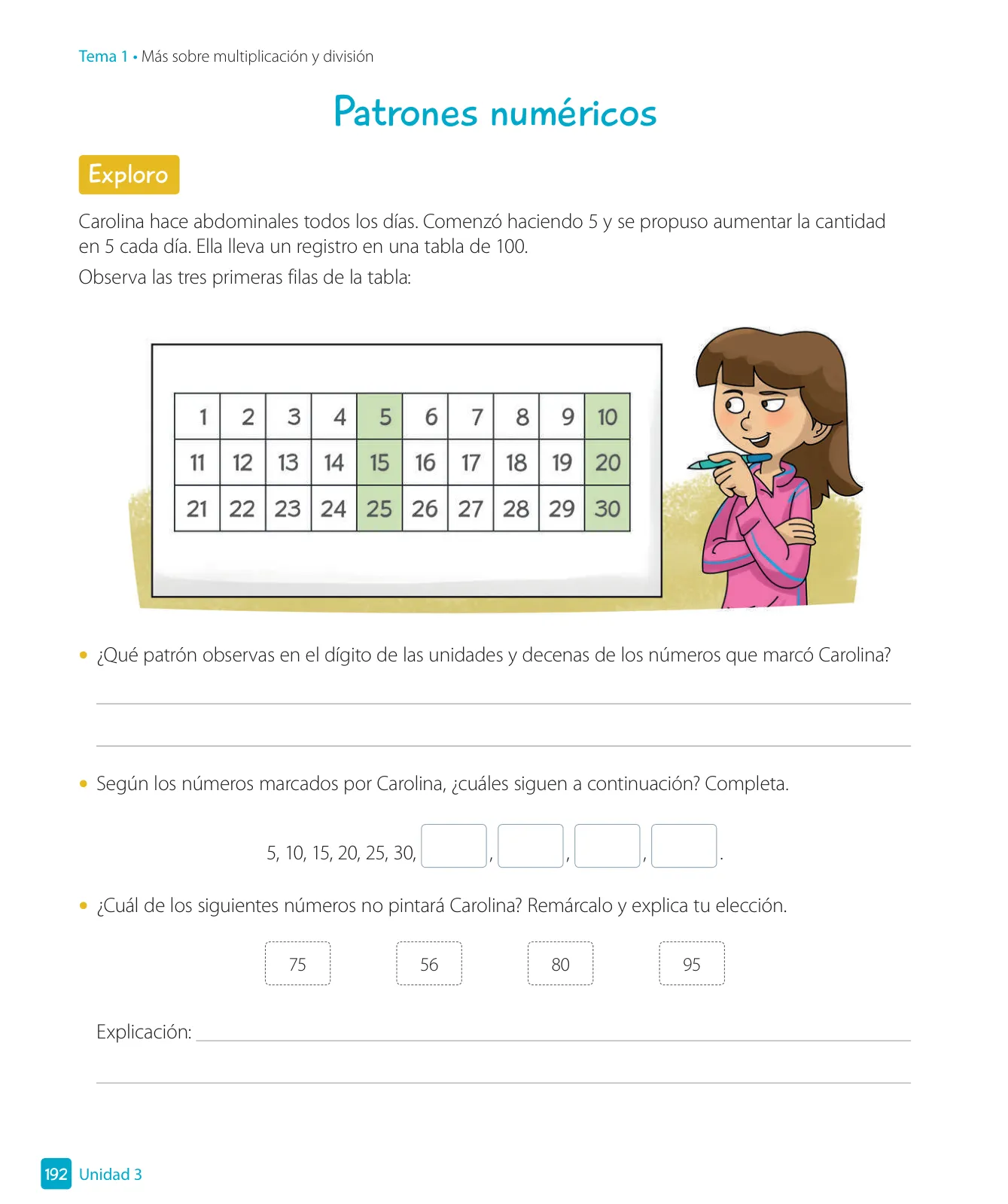 Miniatura página 194 de Matemática – Tercero Básico | Texto del Estudiante MINEDUC – Descargar PDF · 2024
