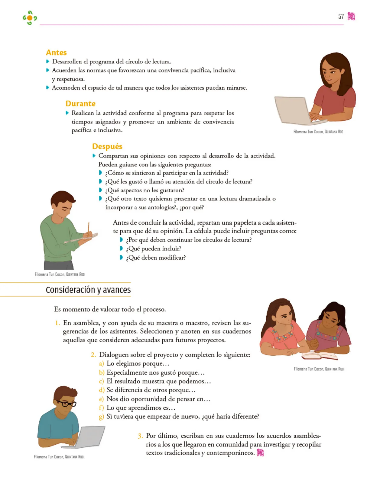 Página 58 de Colección Sk´asolil. Nuestro libro de proyectos. Libro de Educación Secundaria Grado 2° Ciclo Escolar 2025 - 2026