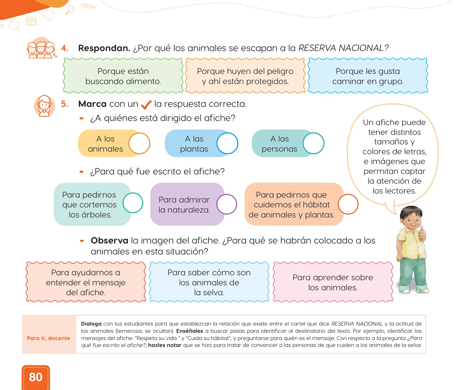 Miniatura página 82 de Cuadernillo de Comunicación 1, primer grado de Primaria · 2023