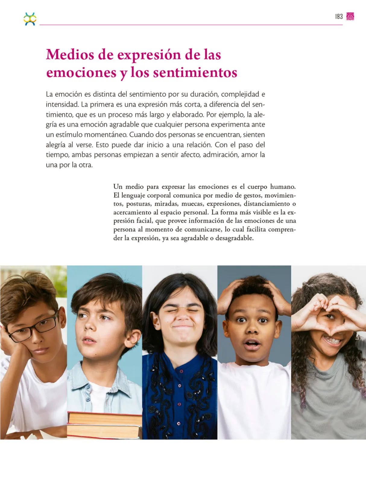Miniatura página 184 de Colección Ximhai. De lo humano y lo comunitario.   Libro de Educación Secundaria Grado 1°  Ciclo Escolar 2025 - 2026