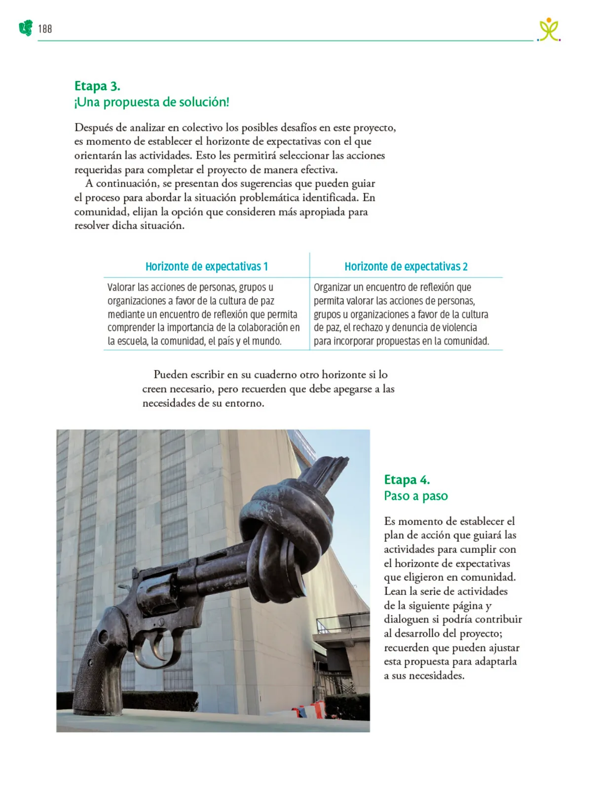Página 189 de Colección Nanahuatzin. Nuestro libro de Proyectos.  Tomo III.  Libro de Educación Telesecundaria Grado 3°  Ciclo Escolar 2025 - 2026