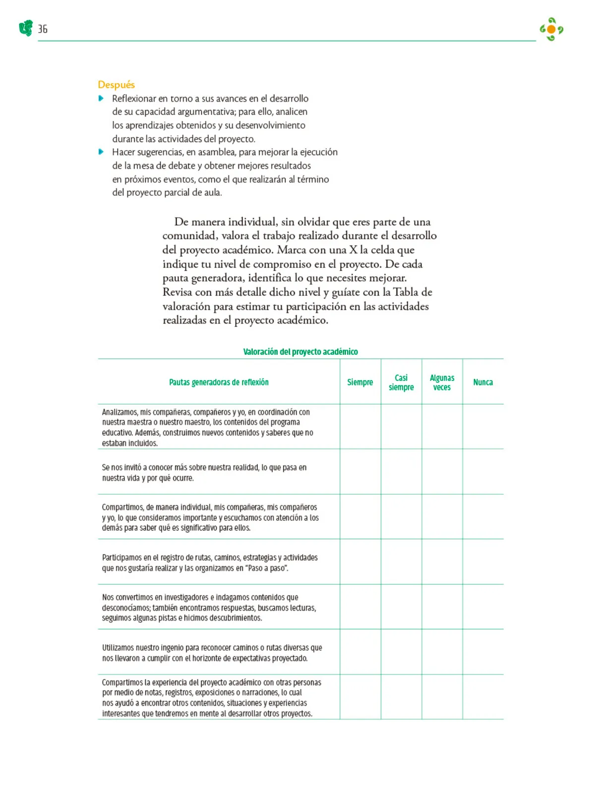 Página 37 de Colección Sk´asolil. Nuestro libro de Proyectos. Tomo III. Libro de Educación Telesecundaria Grado 2° Ciclo Escolar 2025 - 2026