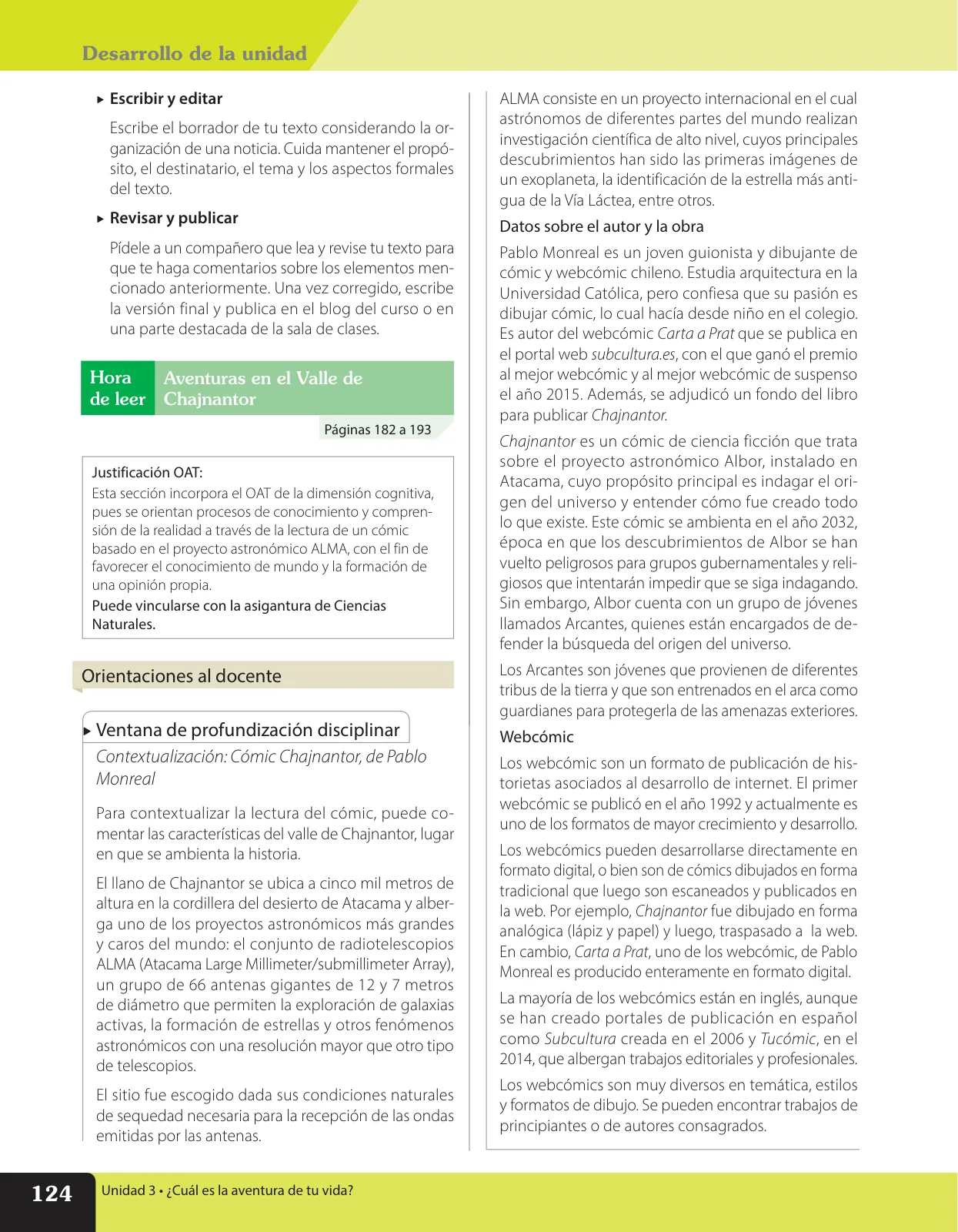 Página 37 de Lenguaje y Comunicación – Sexto Básico | Texto del Estudiante MINEDUC – Descargar PDF · 2024
