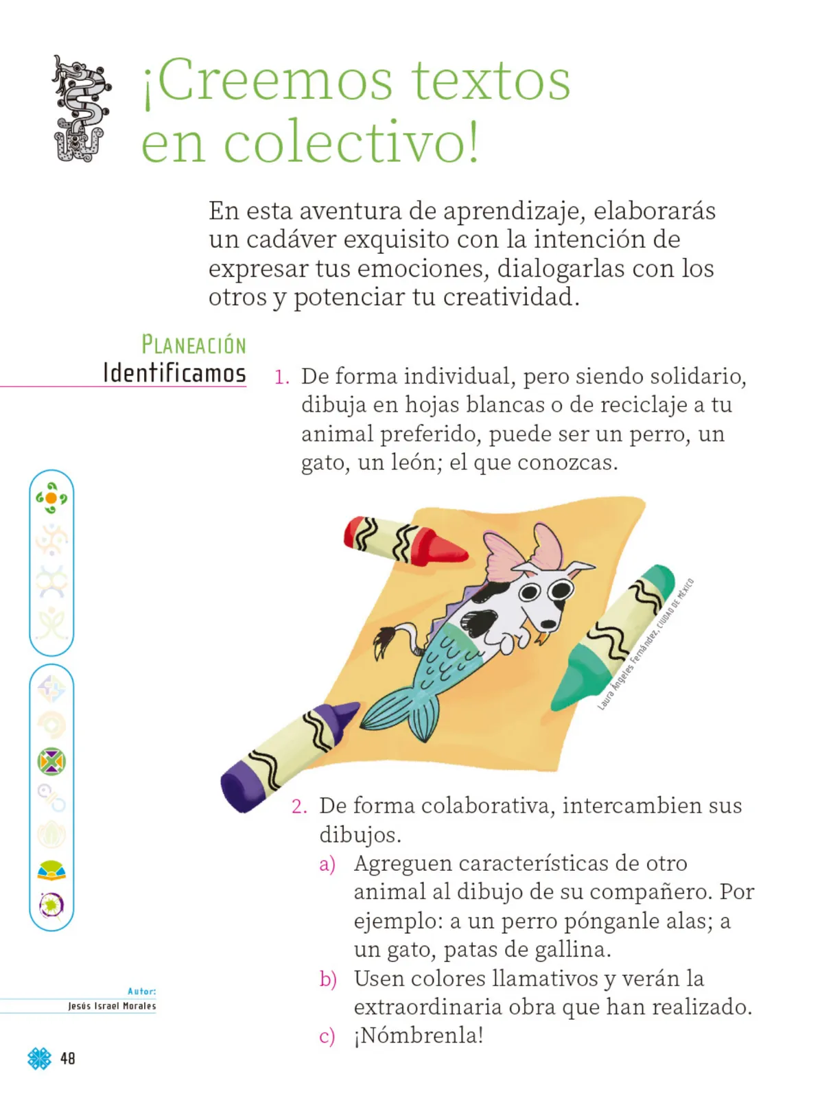 Página 49 de Proyectos de Aula. Libro de Educación Primaria Grado 1° Ciclo Escolar 2025 - 2026