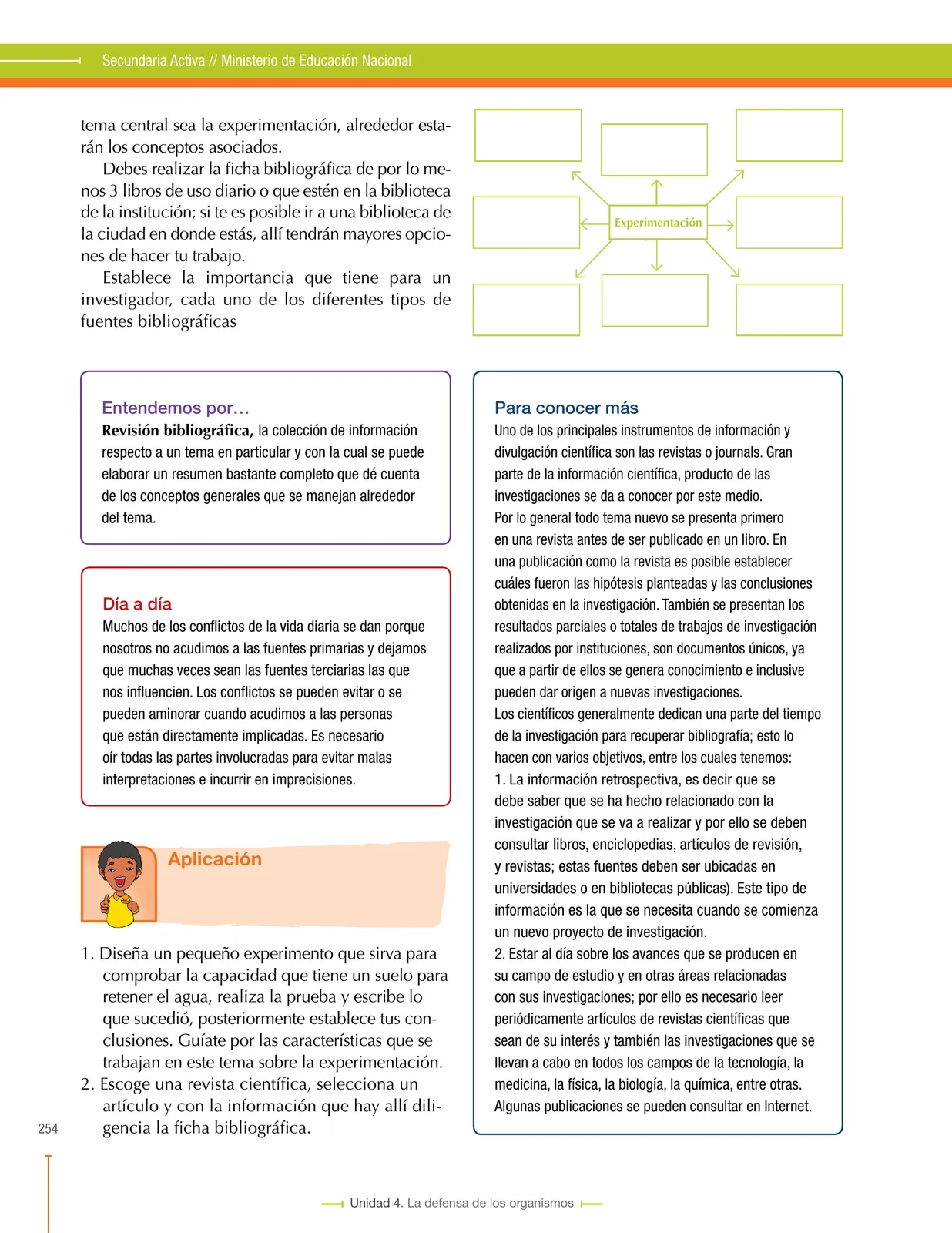 Miniatura página 254 de Ciencias Naturales 8° · Secundaria Activa