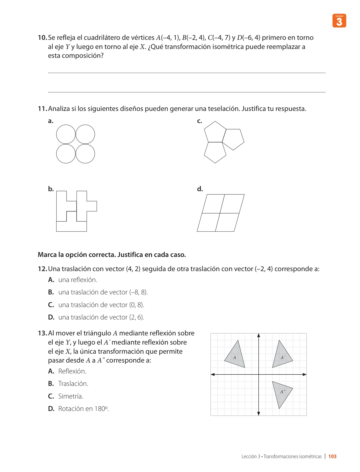Miniatura página 105 de Matemática – Octavo Básico | Texto del Estudiante MINEDUC – Descargar PDF · 2024
