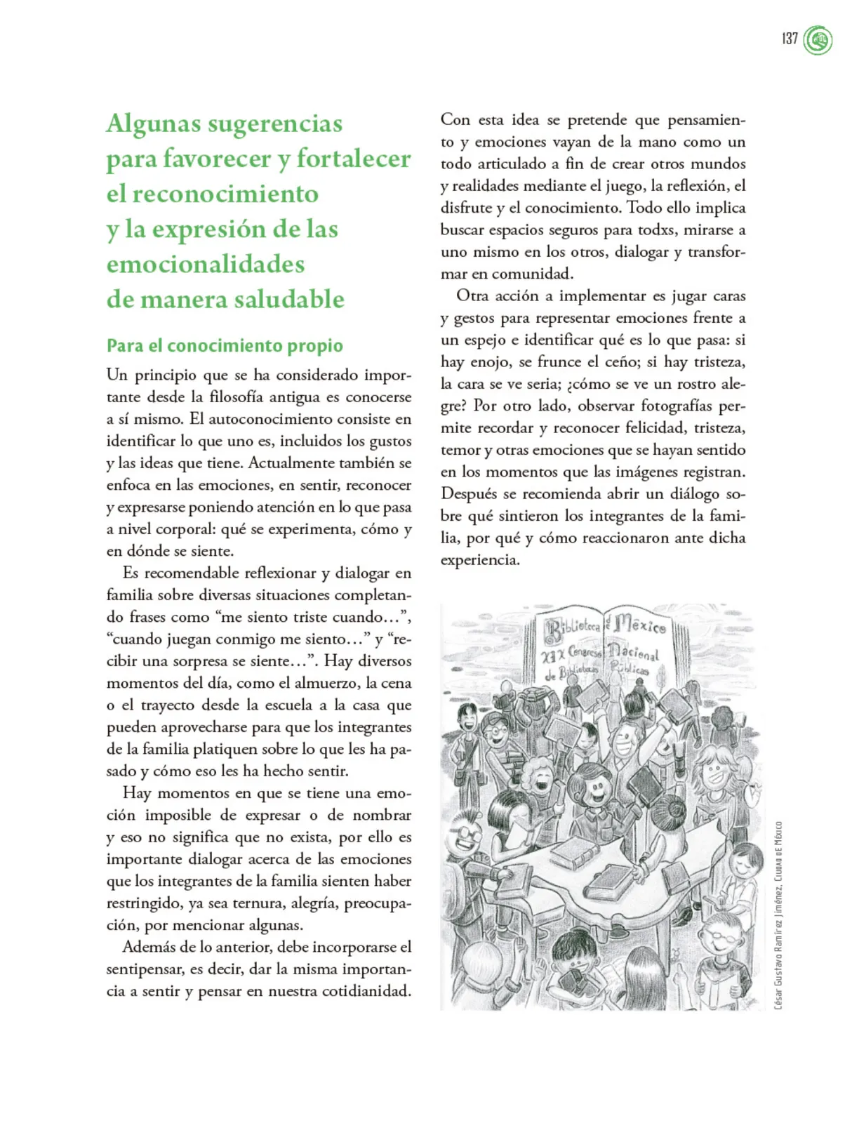 Página 138 de Crianza para la libertad. Libro para las familias. Fase 2  Libro de Educación Preescolar Grado 1°, 2°, 3°  Ciclo Escolar 2025 - 2026