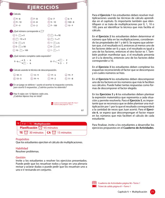 Página 73 de Sumo Primero – Cuarto Básico | Texto del Estudiante MINEDUC – Descargar PDF · 2024
