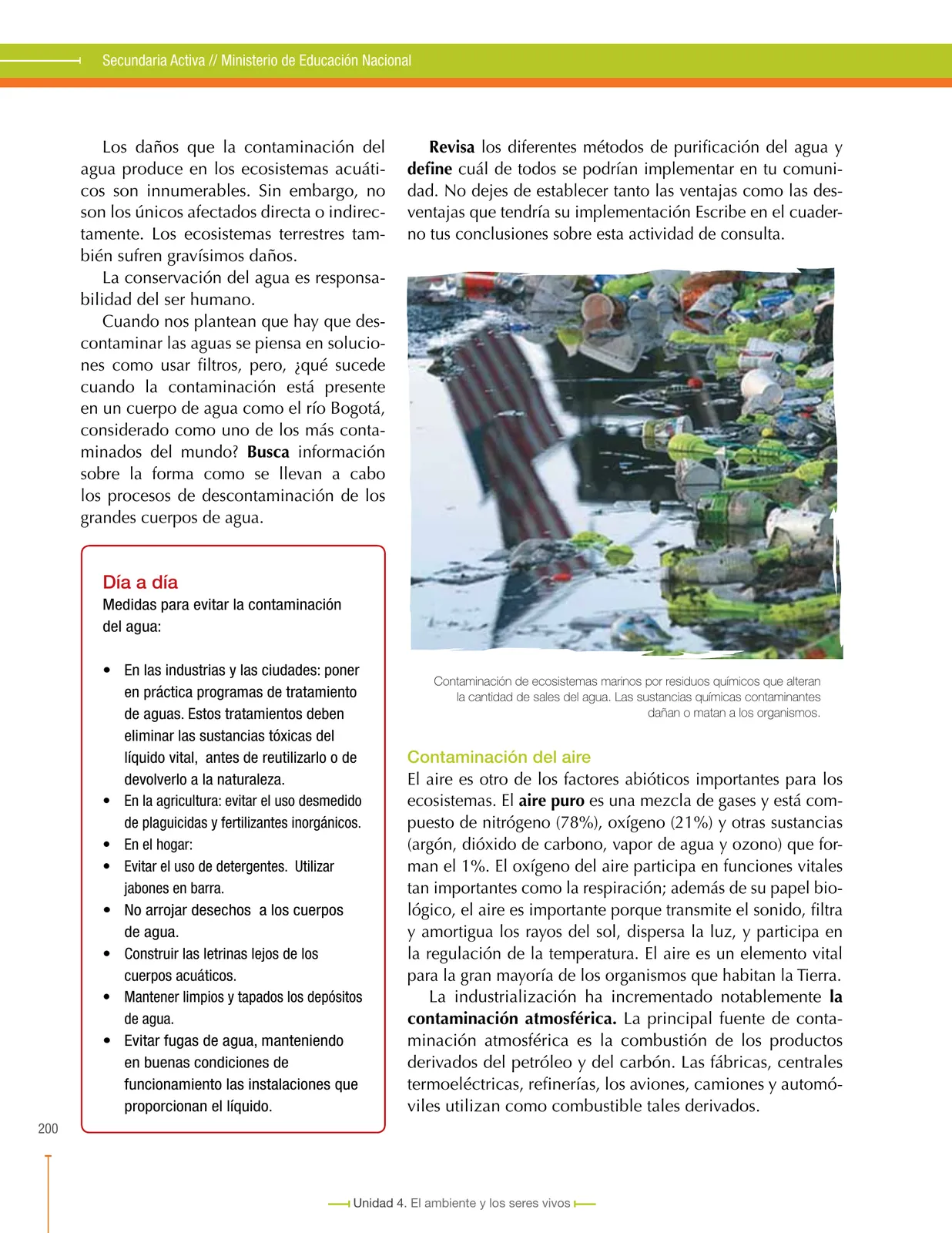 Miniatura página 204 de Ciencias Naturales 6° · Secundaria Activa