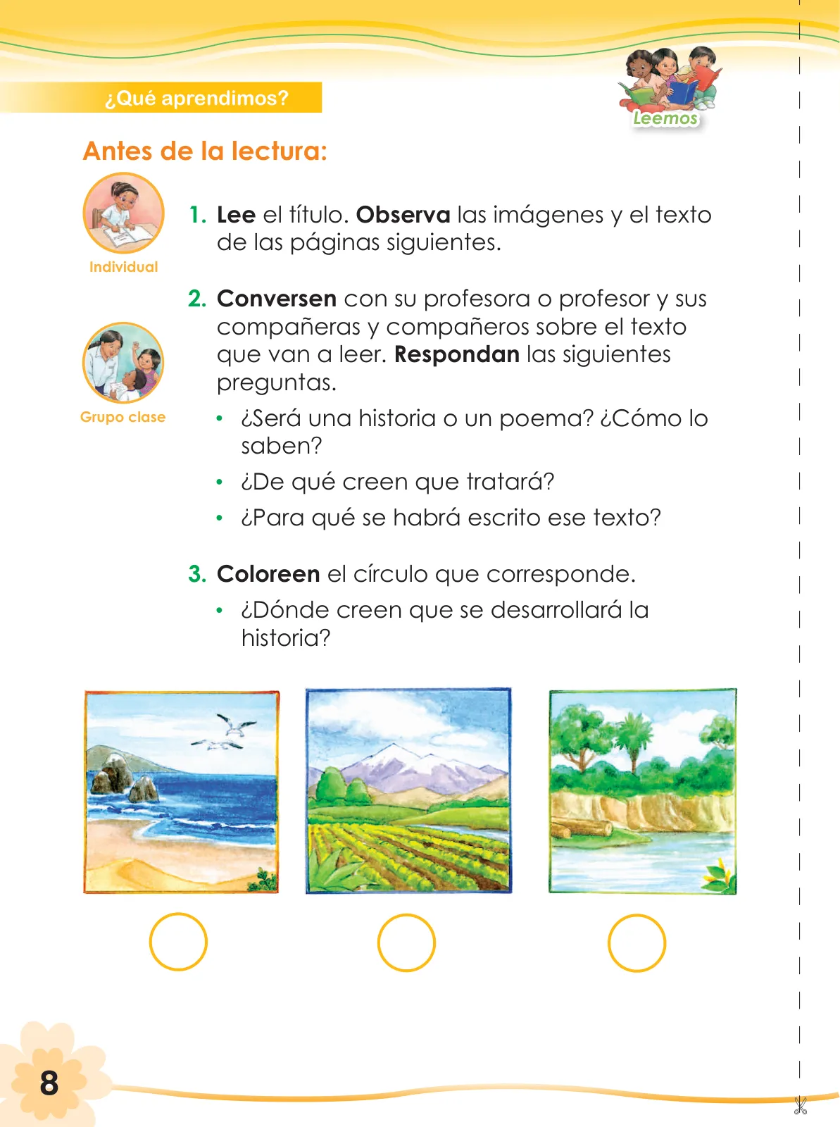 Miniatura página 10 de Comunicación 2 : cuaderno de trabajo para segundo grado de Educación Primaria 2019 · 2019
