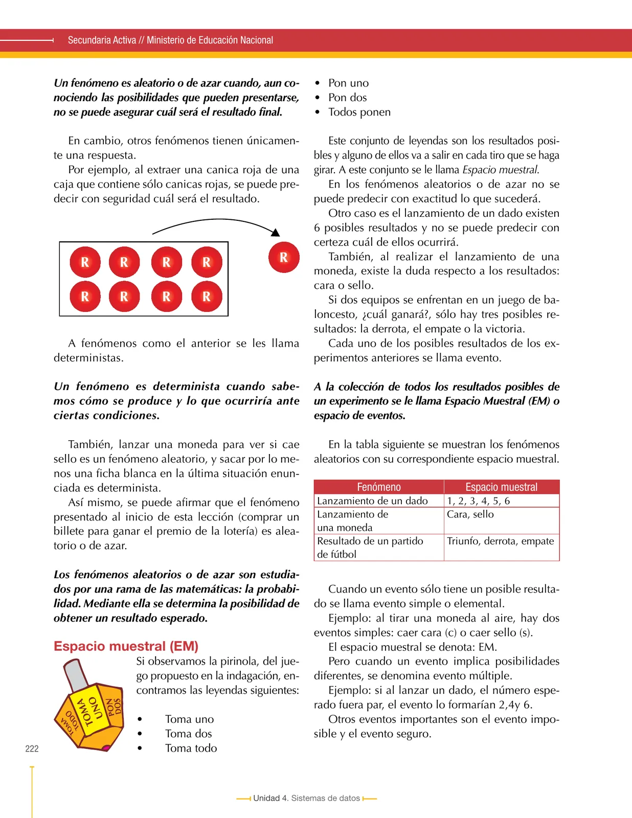 Página 222 de Matematica 6° · Secundaria Activa