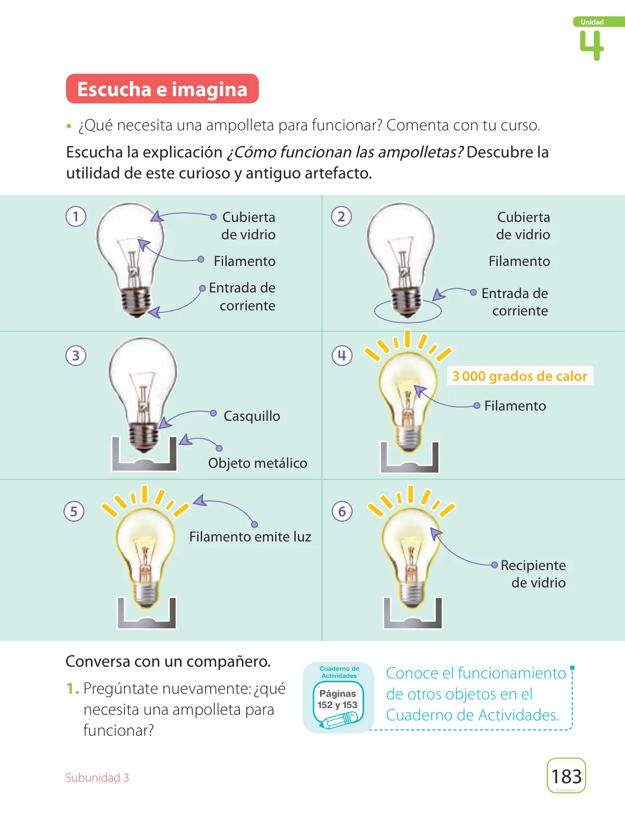 Página 185 de Lenguaje y Comunicación – Segundo Básico – Texto del Estudiante MINEDUC – Descargar PDF · 2024