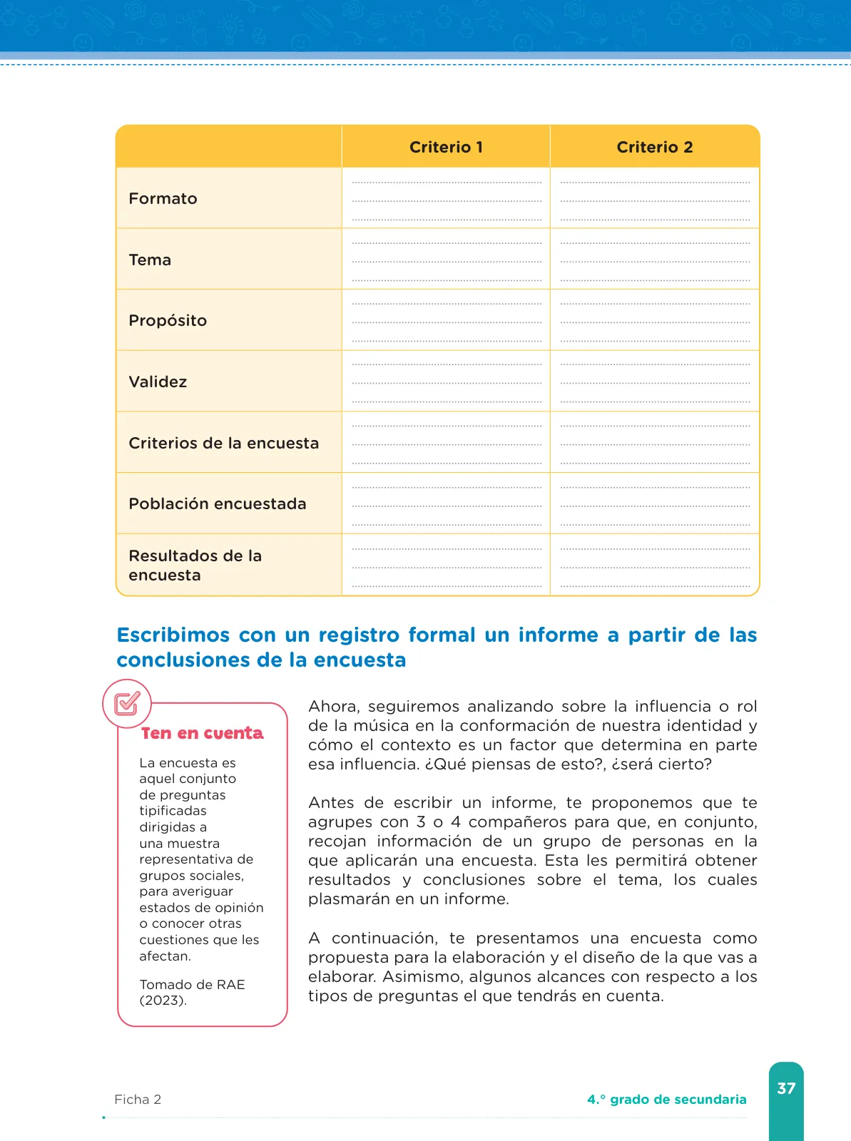 Página 39 de Fichas de aprendizaje de Comunicación 4 · 2024