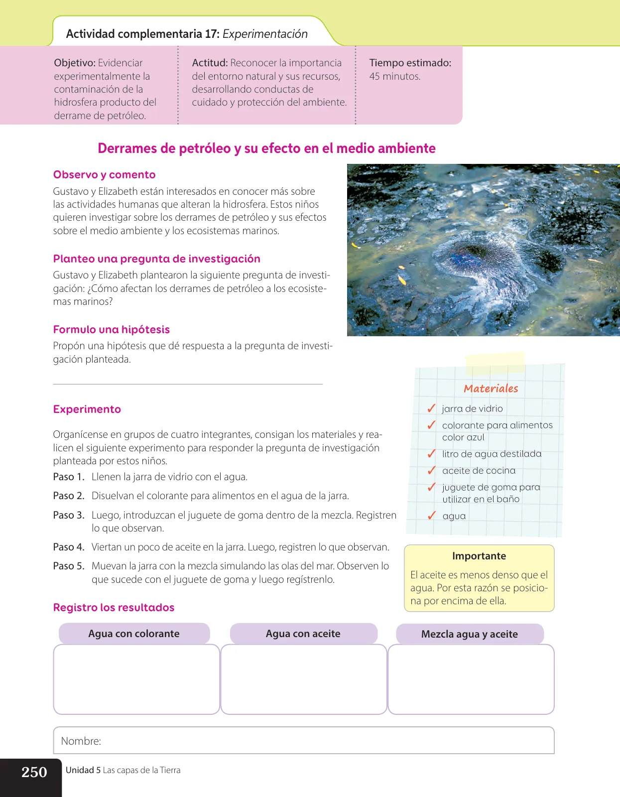 Página 137 de Libro de Ciencias Naturales – Quinto Básico | Texto del Estudiante MINEDUC – Descargar PDF · 2024