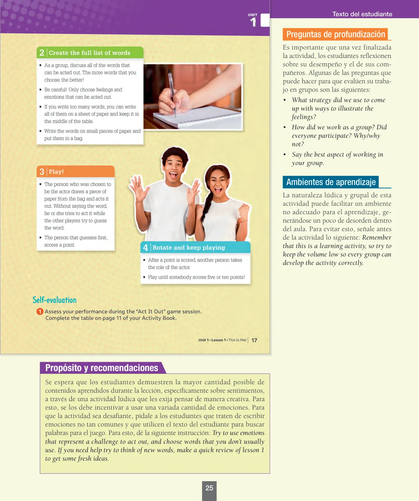 Página 26 de Inglés – Séptimo Básico | Student’s Book MINEDUC – Descargar PDF · 2024