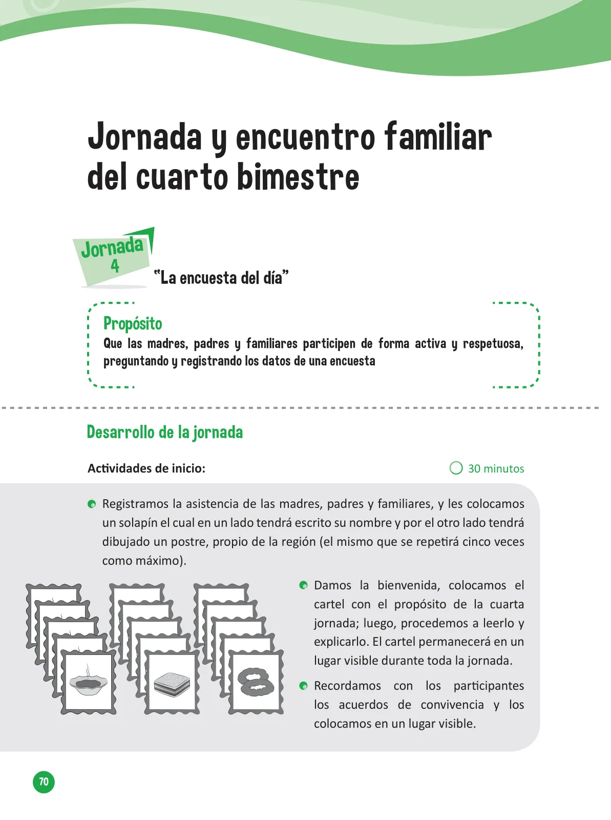 Página 72 de Guía para el trabajo docente con las familias del ciclo V de Primaria · 2016