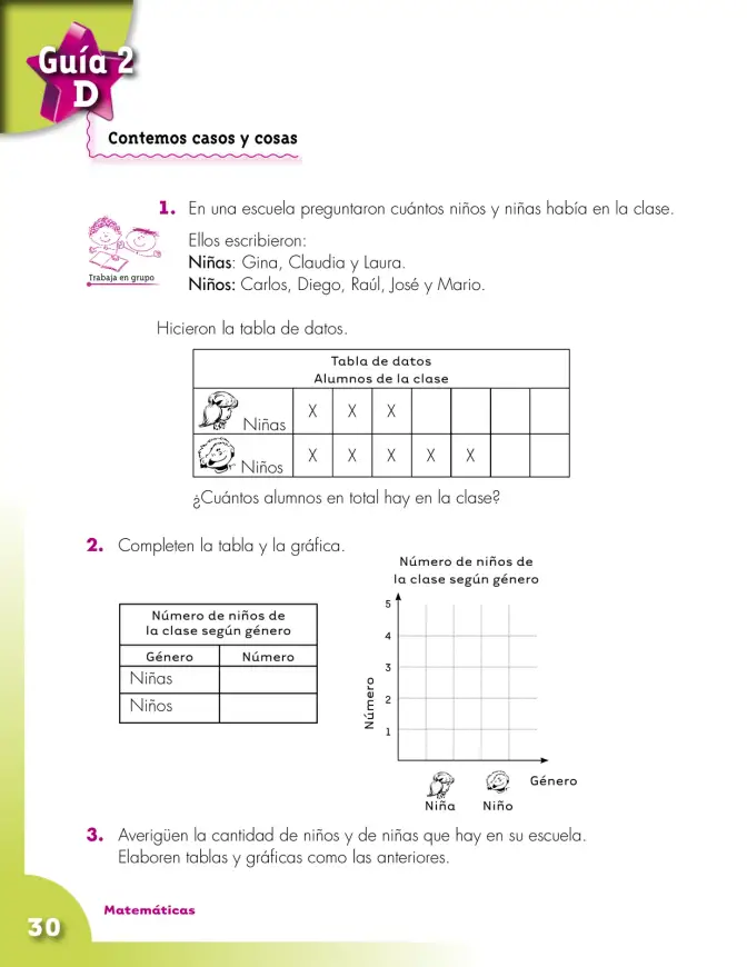 Página 30 de Matematica 2° · Cartilla 01