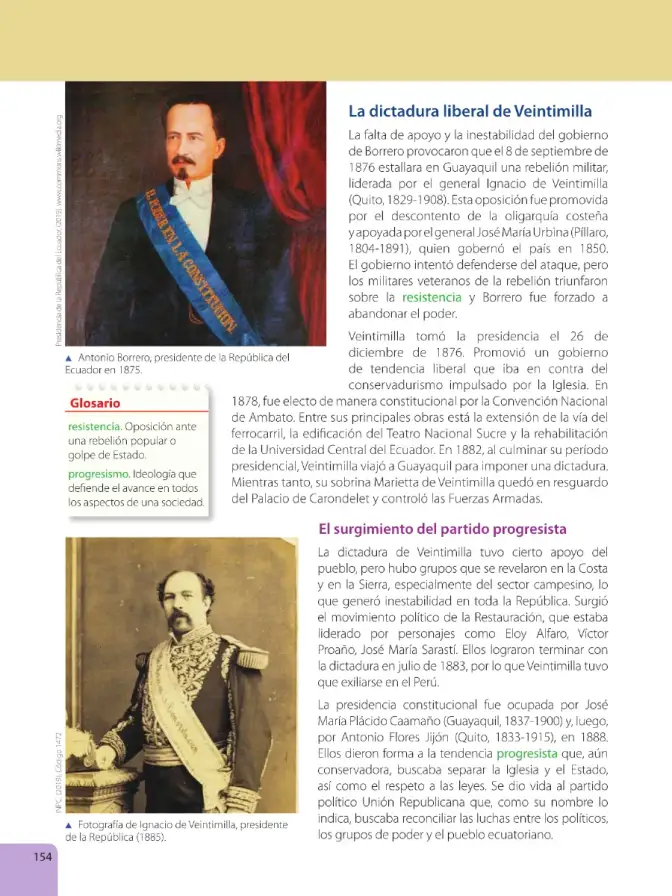 Página 156 de Estudios Sociales 6° · Egb 6 Estudios Sociales 2025 · 2025