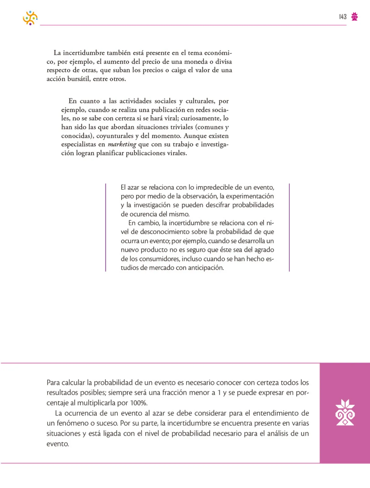 Página 144 de Colección Ximhai. Saberes y pensamiento científico. Libro de Educación Secundaria Grado 1° Ciclo Escolar 2025 - 2026