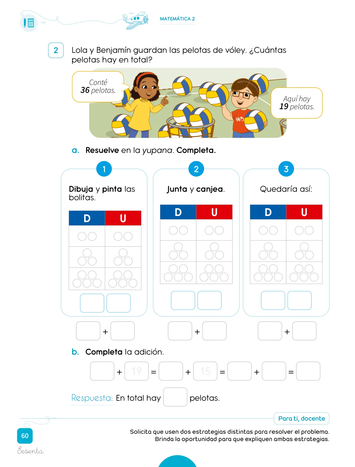 Miniatura página 62 de Cuadernillo de Matemática 2. Segundo grado de Primaria · 2024