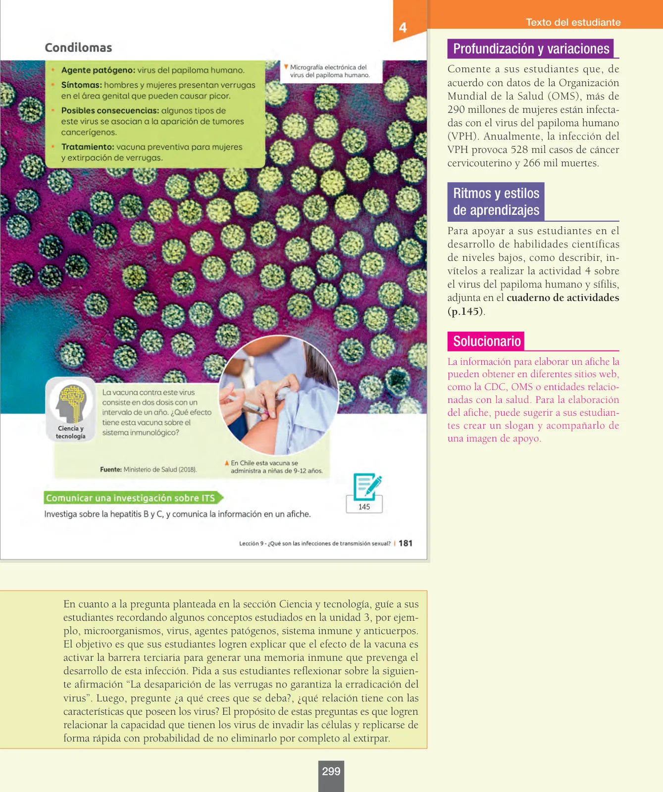 Página 124 de Ciencias Naturales – Séptimo Básico | Texto del Estudiante MINEDUC – Descargar PDF · 2024