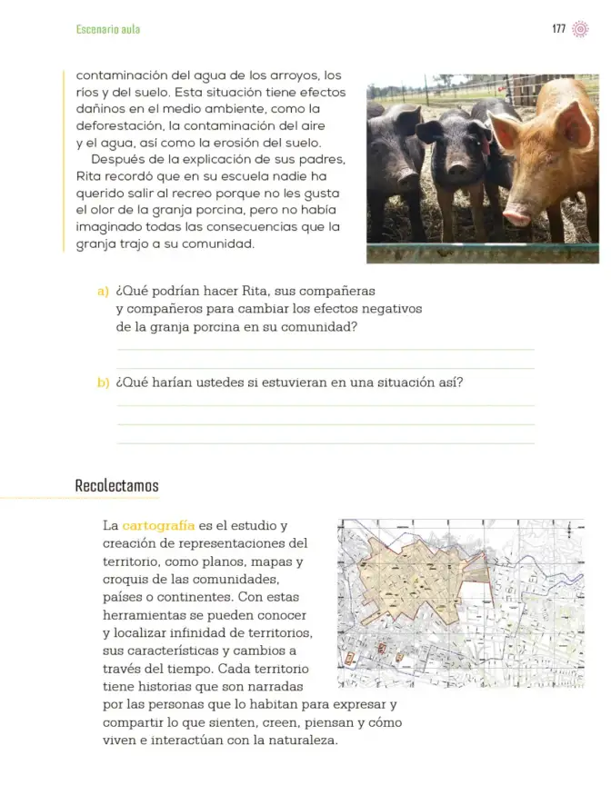 Página 180 de Proyectos de Aula. Libro de Educación Primaria Grado 3° Ciclo Escolar 2025 - 2026