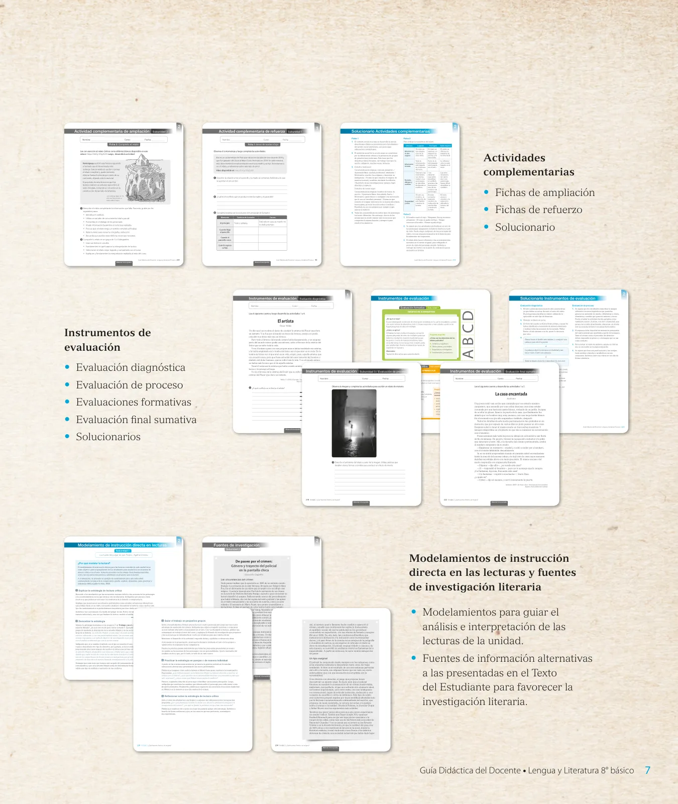 Página 9 de Lengua y Literatura – Octavo Básico | Texto del Estudiante MINEDUC – Descargar PDF · 2024