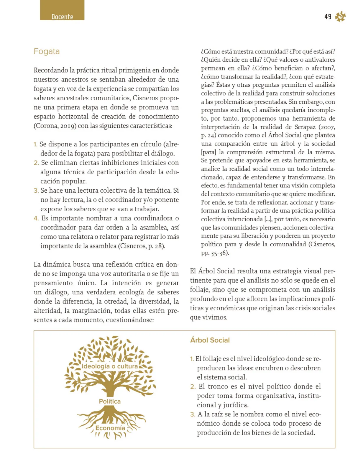 Página 50 de Un libro sin recetas, para la maestra y el maestro. Fase 4  Libro de Educación Primaria Grado 3°, 4°  Ciclo Escolar 2025 - 2026