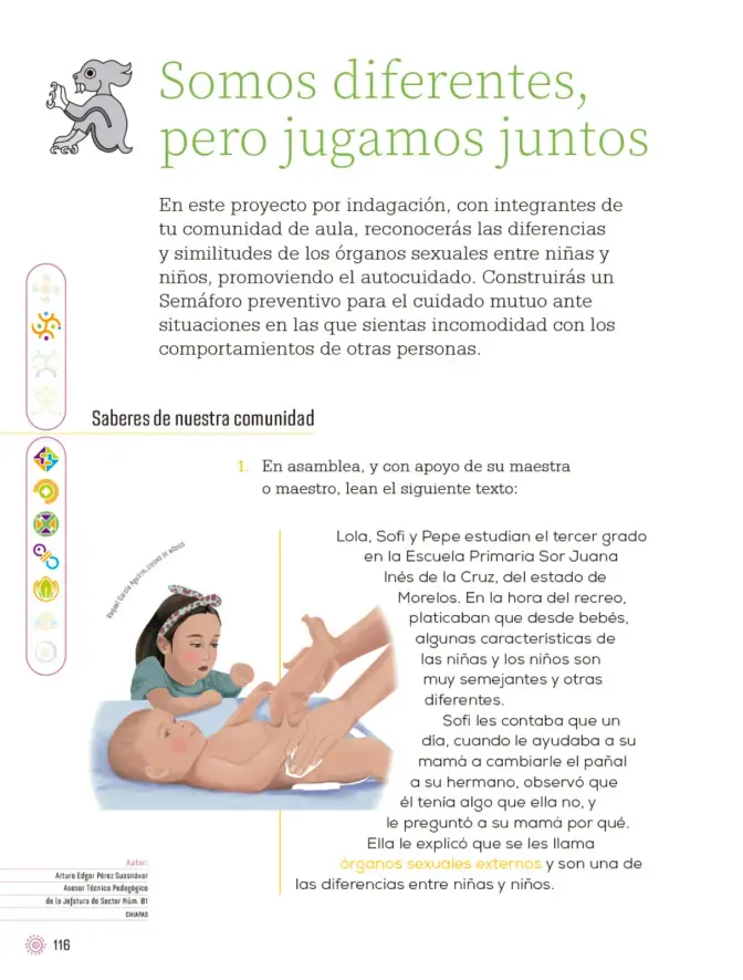 Página 119 de Proyectos de Aula. Libro de Educación Primaria Grado 3° Ciclo Escolar 2025 - 2026