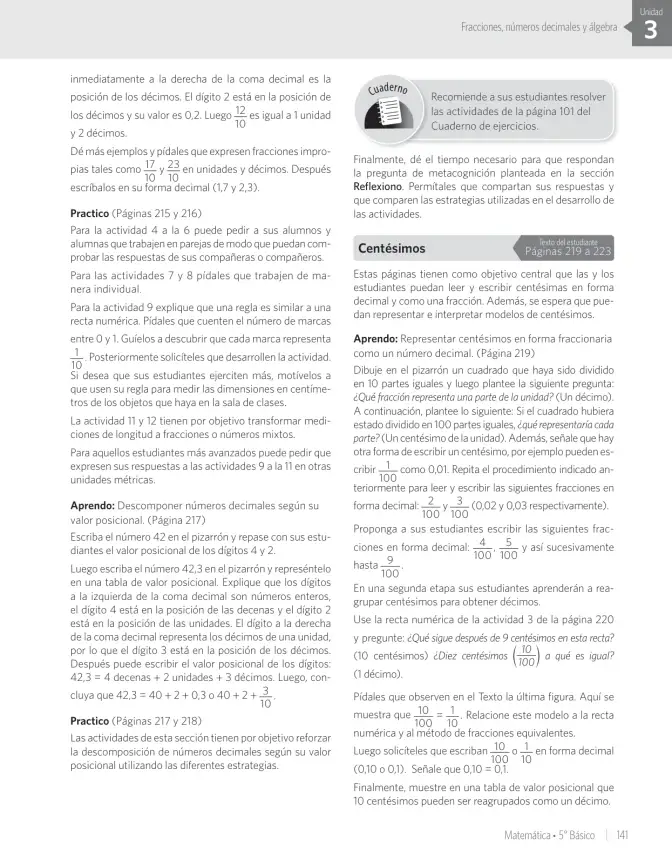 Página 53 de Matemática – Quinto Básico | Texto del Estudiante MINEDUC – Descargar PDF · 2024