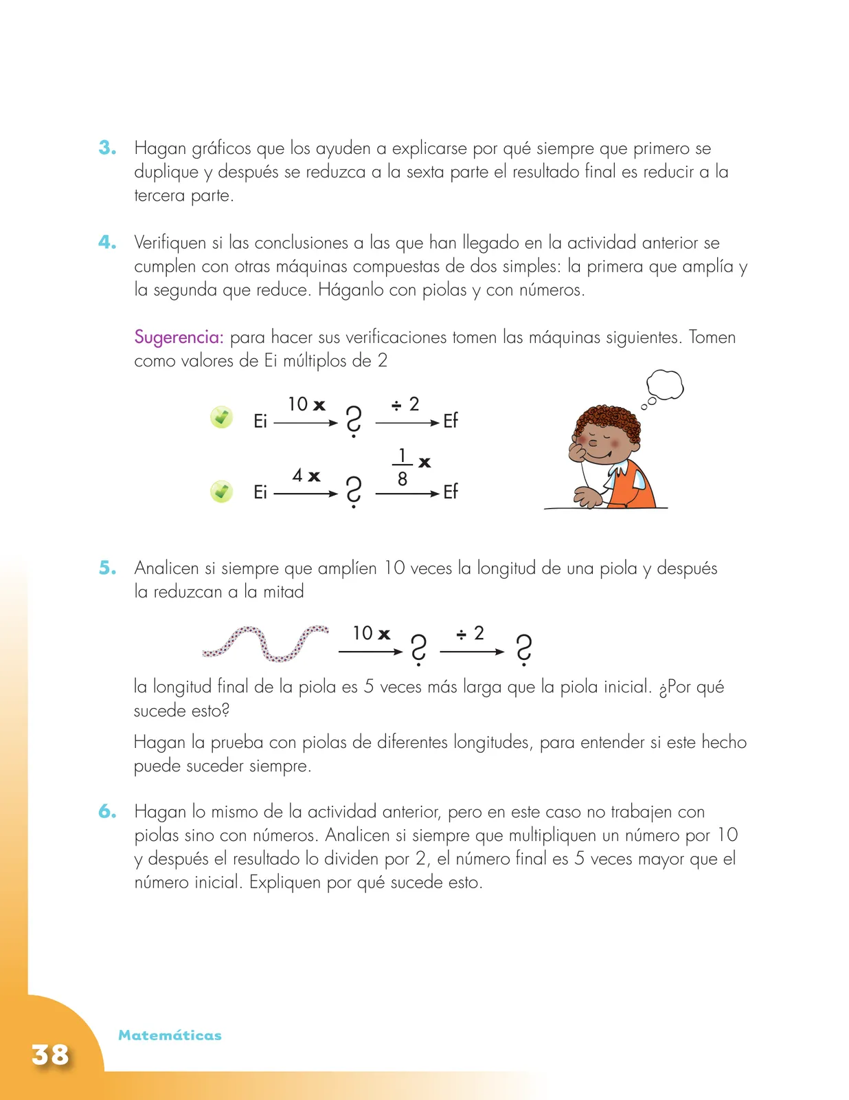 Página 38 de Matematica 5° · Cartilla 01
