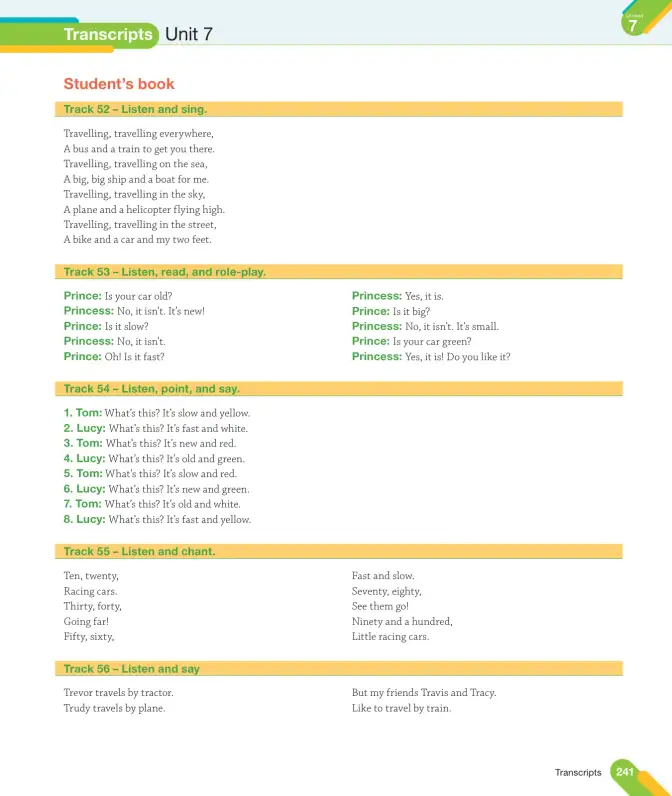 Página 105 de Inglés – Tercero Básico | Texto del Estudiante MINEDUC – Descargar PDF · 2024