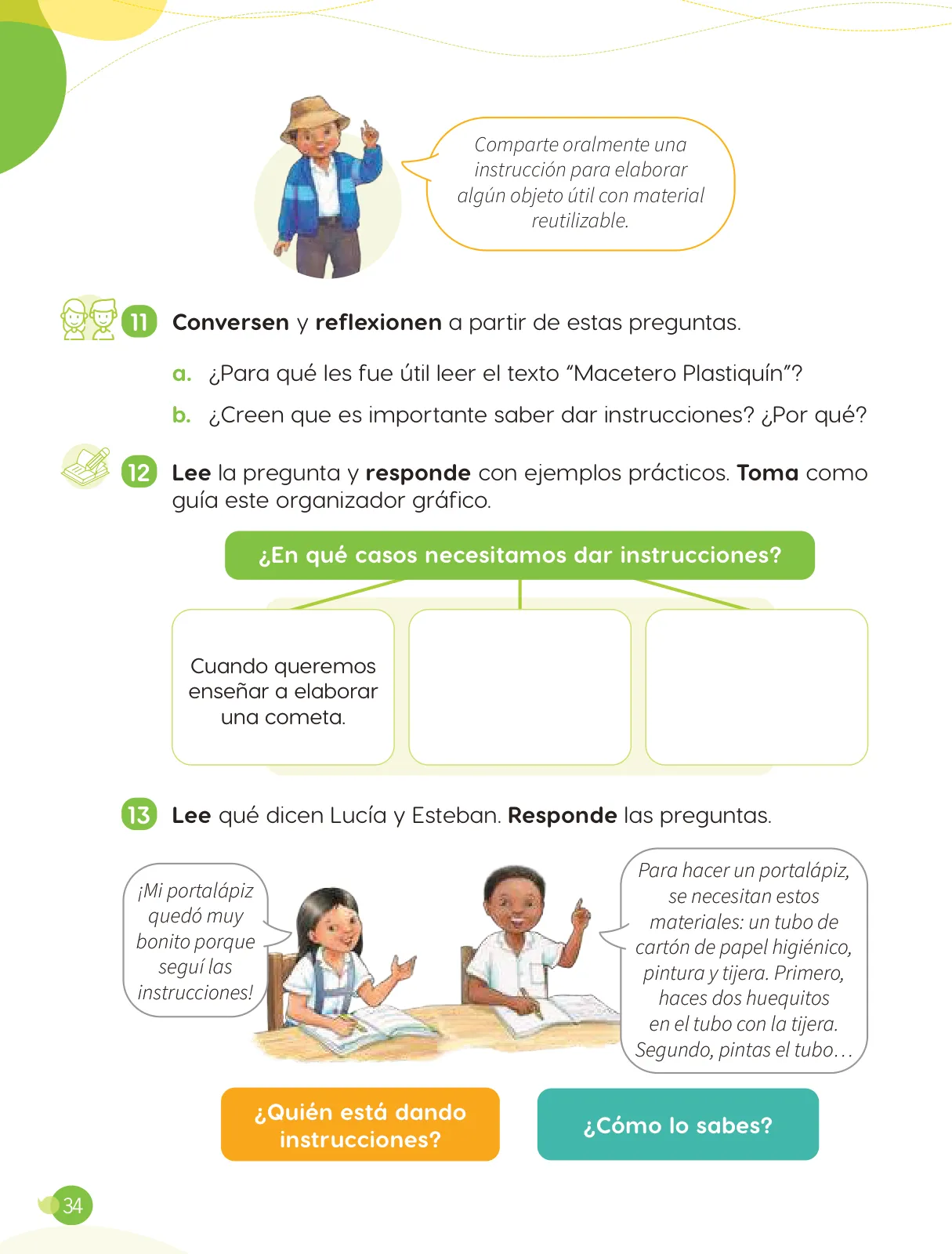 Miniatura página 36 de Cuadernillo de Comunicación 3. Tercer grado de Primaria · 2024