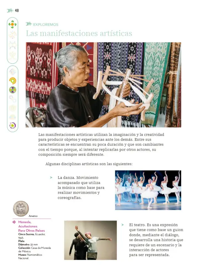 Página 49 de Nuestros saberes: Libro para alumnos, maestros y familia. Libro de Educación Primaria Grado 6° Ciclo Escolar 2025 - 2026