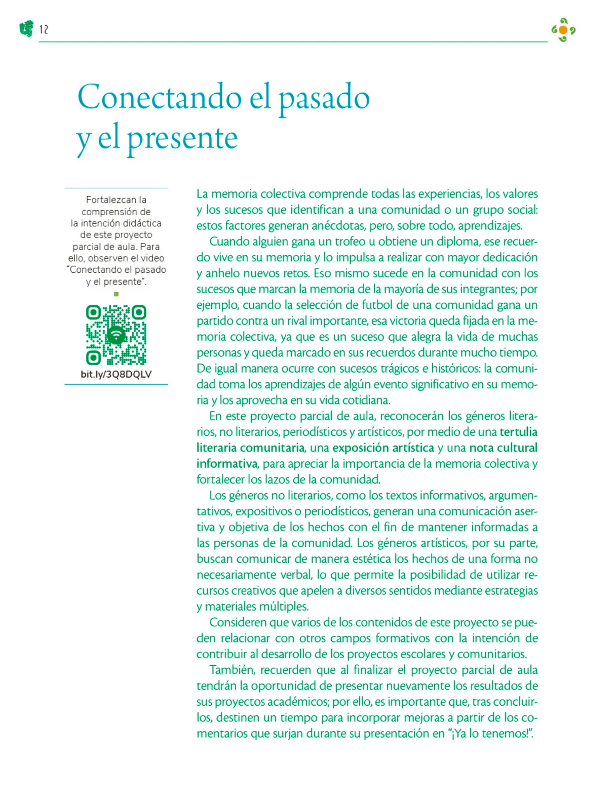 Miniatura página 13 de Colección Sk´asolil. Nuestro libro de Proyectos.  Tomo III.  Libro de Educación Telesecundaria Grado 2°  Ciclo Escolar 2025 - 2026