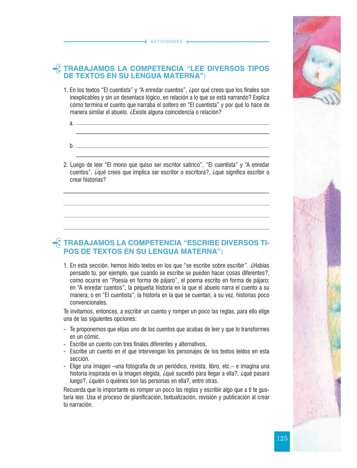 Página 127 de Antología literaria 1 · 2019