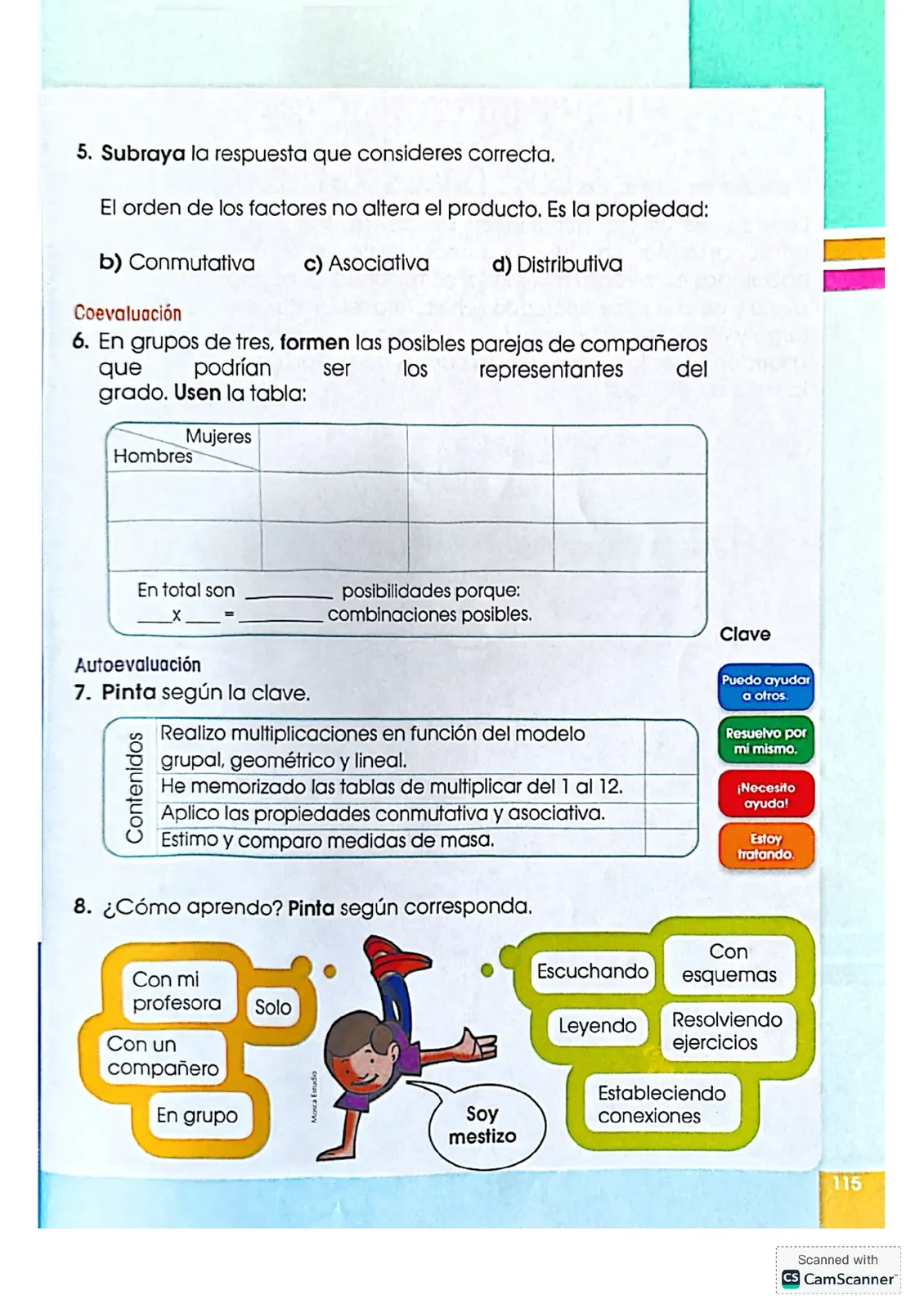 Miniatura página 115 de Matematica · 4 EGB · 2024
