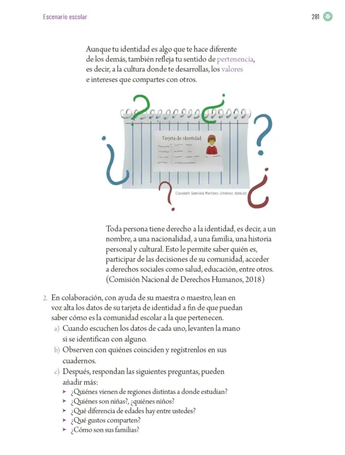 Página 284 de Proyectos Escolares. Libro de Educación Primaria Grado 6° Ciclo Escolar 2025 - 2026