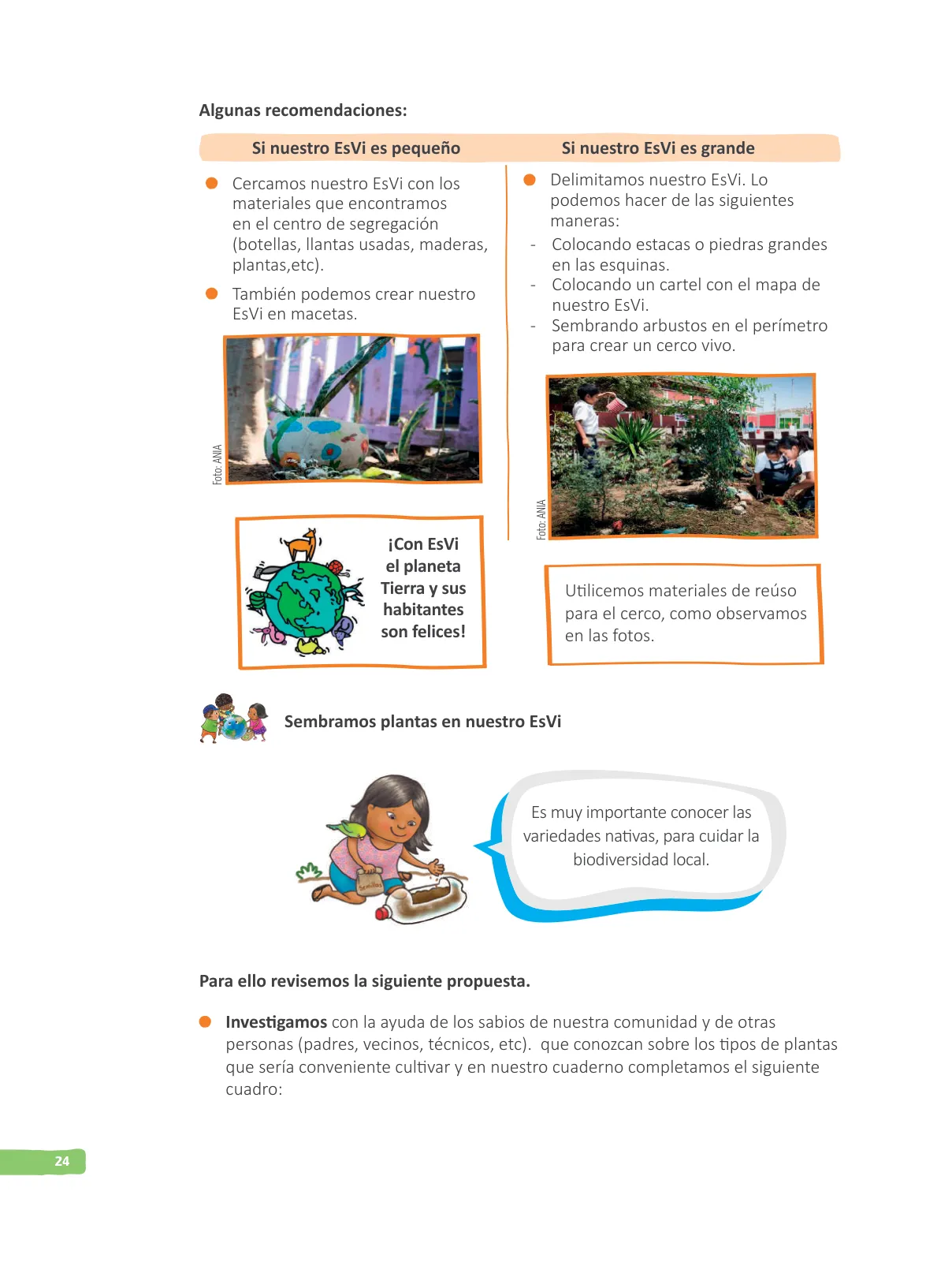 Página 26 de Guía de Educación Ambiental para el Desarrollo Sostenible : EsVi Espacio de Vida IV Ciclo. Estudiantes de 3o. y 4o. grado de Educación Primaria · 2017