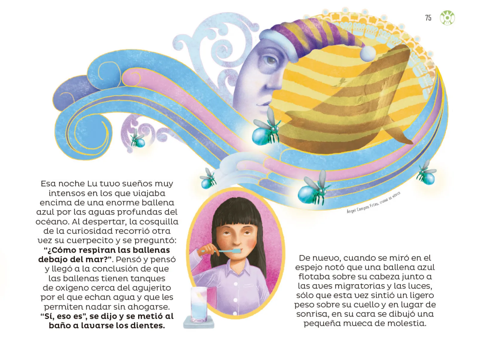 Página 76 de Múltiples lenguajes.   Libro de Educación Preescolar Grado 3°  Ciclo Escolar 2025 - 2026