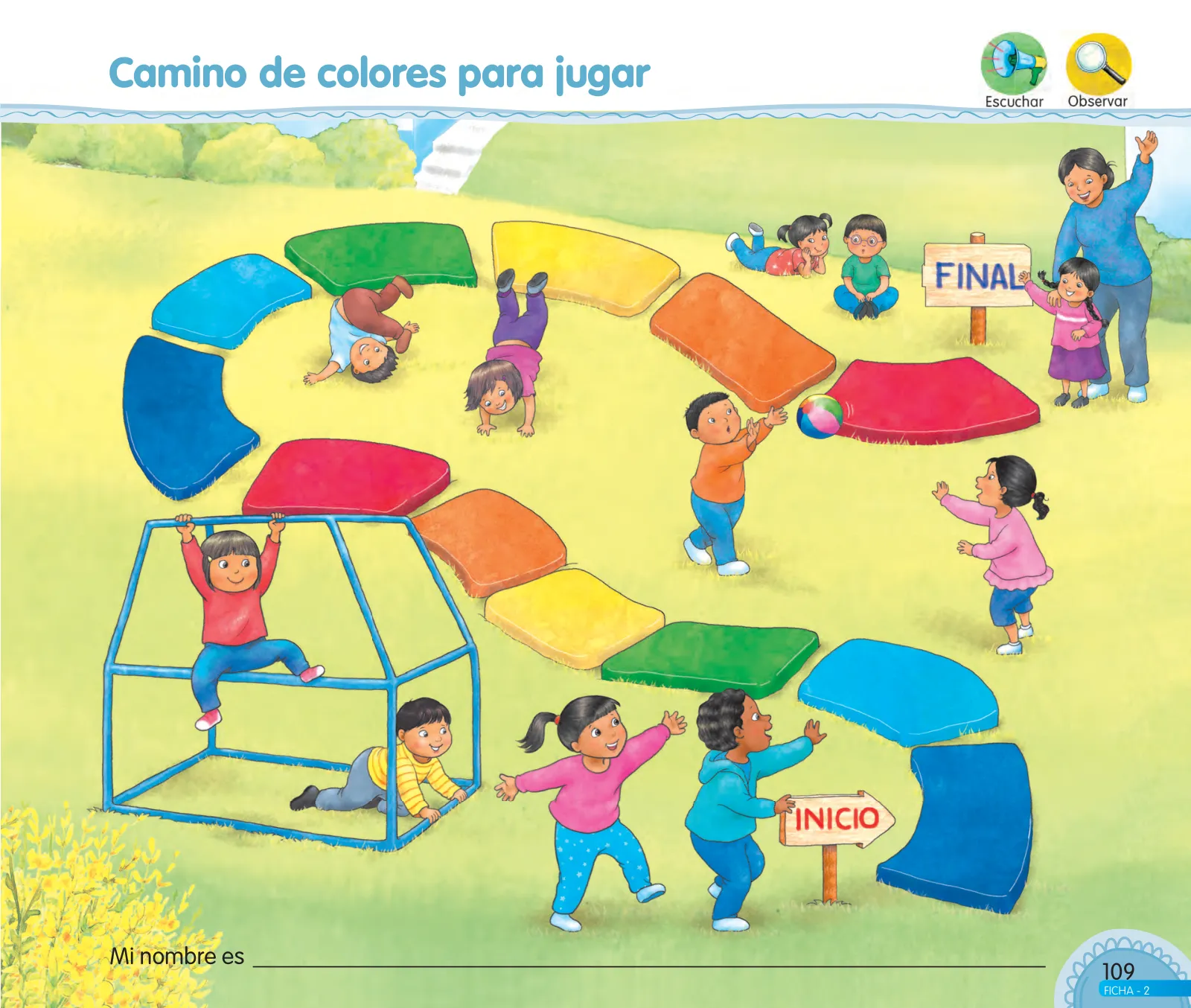 Miniatura página 111 de Aprendemos jugando : cuaderno de trabajo, 5 años · 2016