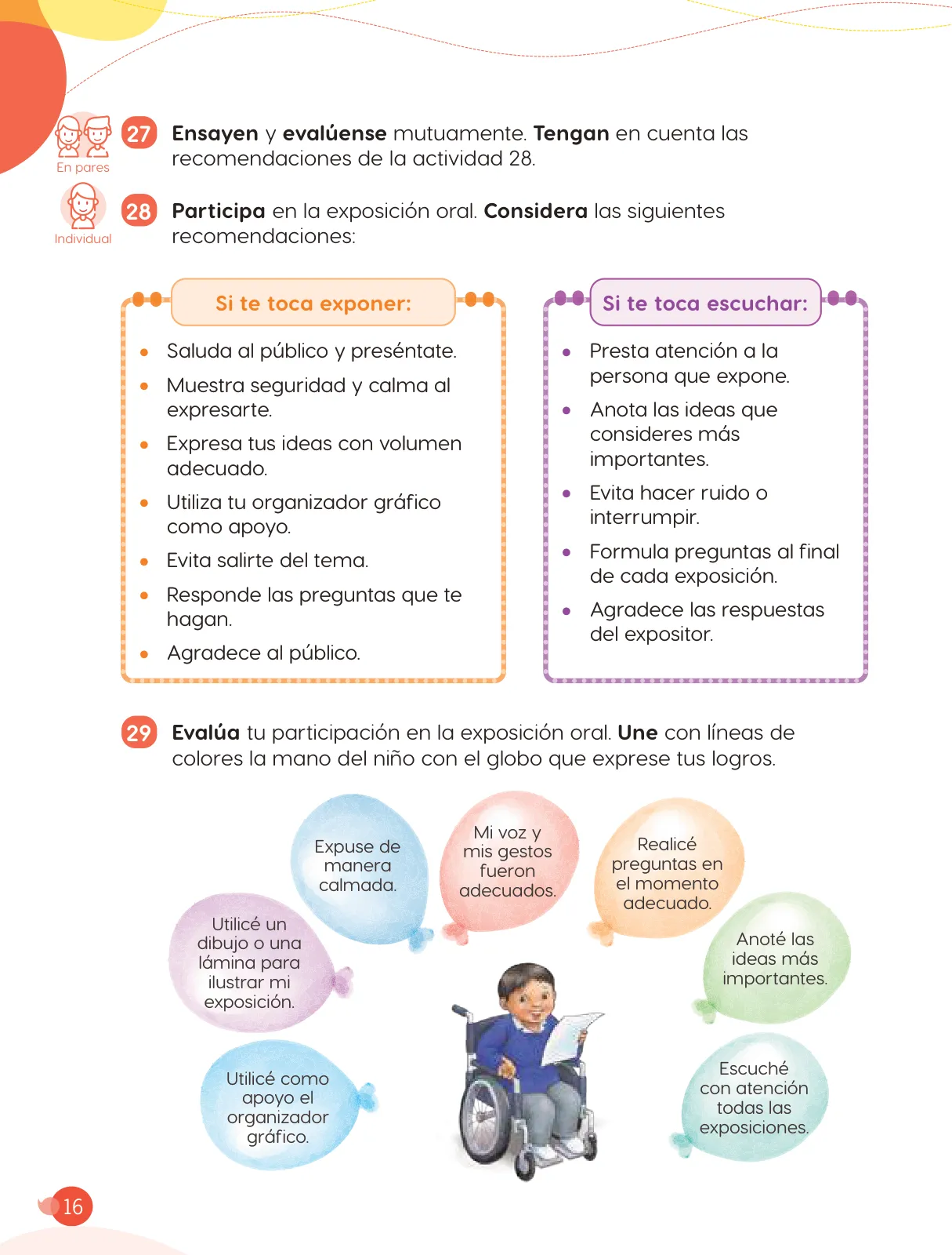 Miniatura página 18 de Cuadernillo de Comunicación 4. Cuarto grado de Primaria · 2024