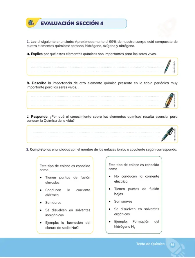 Página 60 de Quimica 2° · Bgu 2 Quimica 2024 · 2024