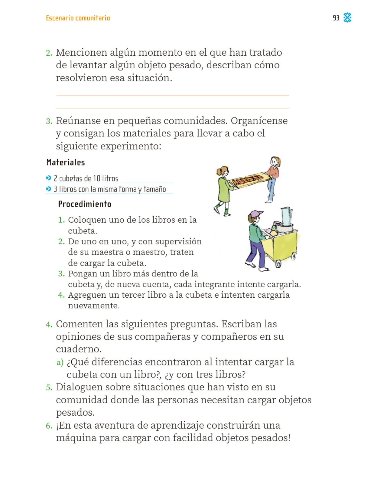 Página 96 de Proyectos Comunitarios.   Libro de Educación Primaria Grado 2°  Ciclo Escolar 2025 - 2026