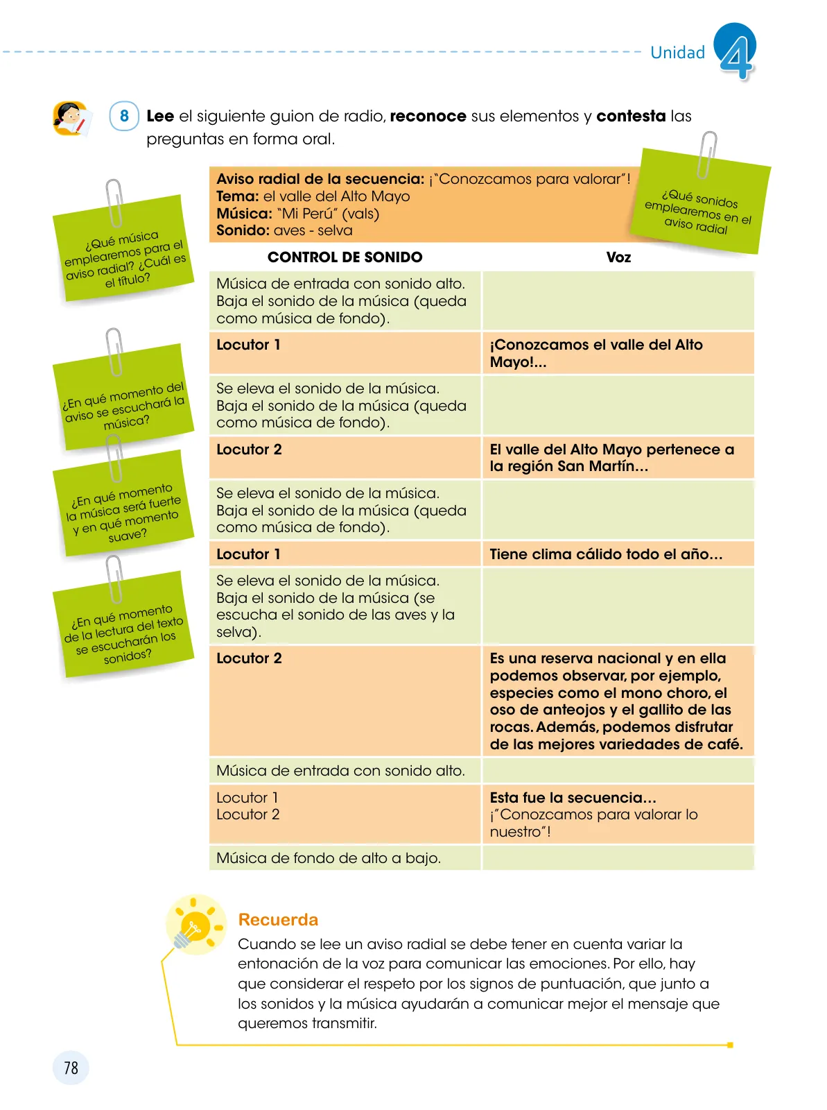 Miniatura página 79 de Comunicación 5 : cuaderno de trabajo para quinto grado de Educación Primaria 2019 · 2019