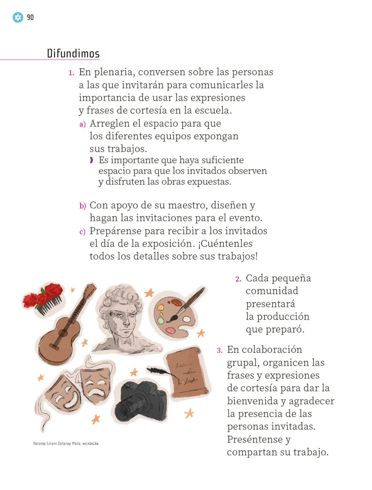 Miniatura página 91 de Proyectos Escolares.   Libro de Educación Primaria Grado 1°  Ciclo Escolar 2025 - 2026