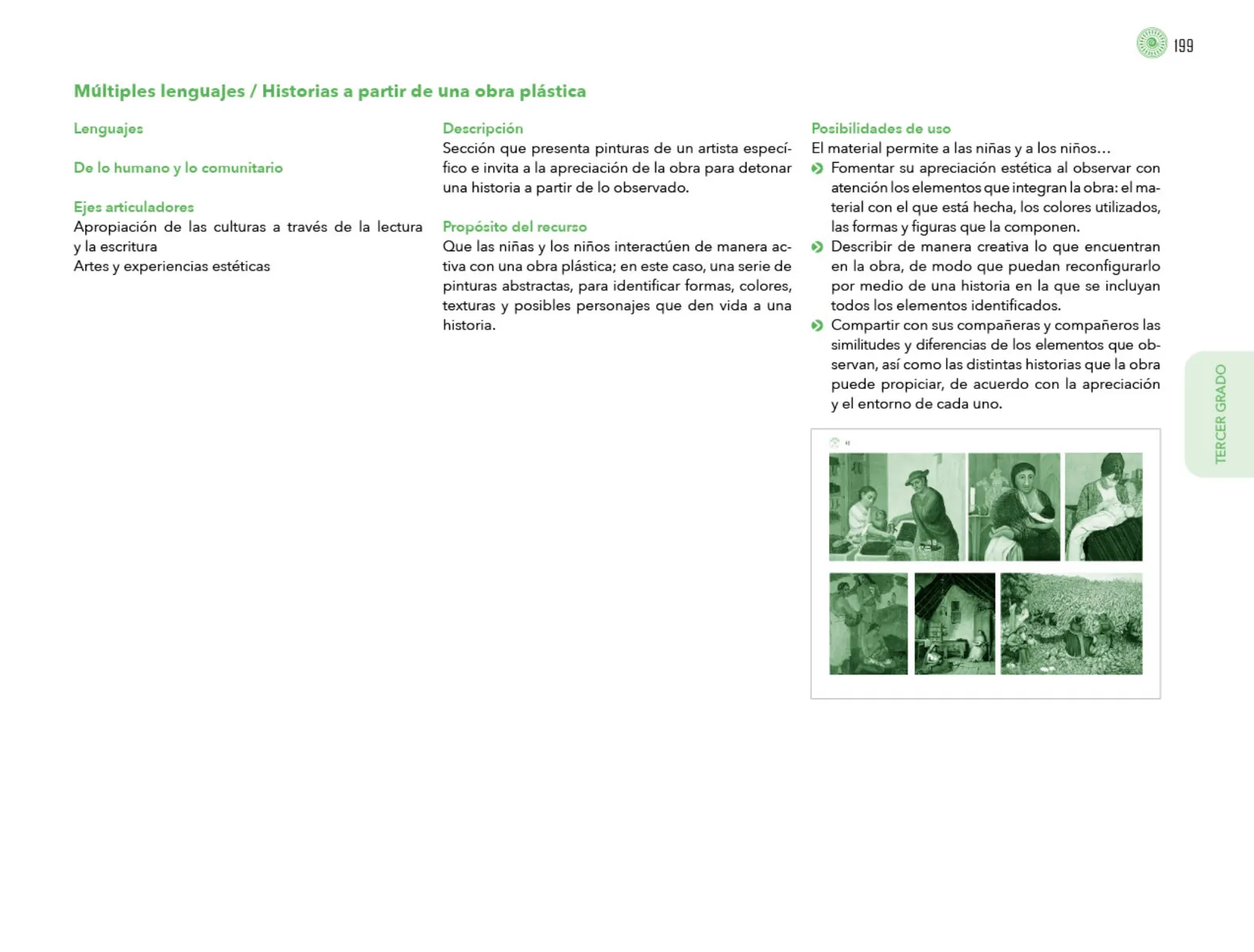 Miniatura página 200 de Posibilidades de trabajo para la acción transformadora y el codiseño. Ficheros. Fase 2  Libro de Educación Preescolar Grado 1°, 2°, 3°  Ciclo Escolar 2025 - 2026