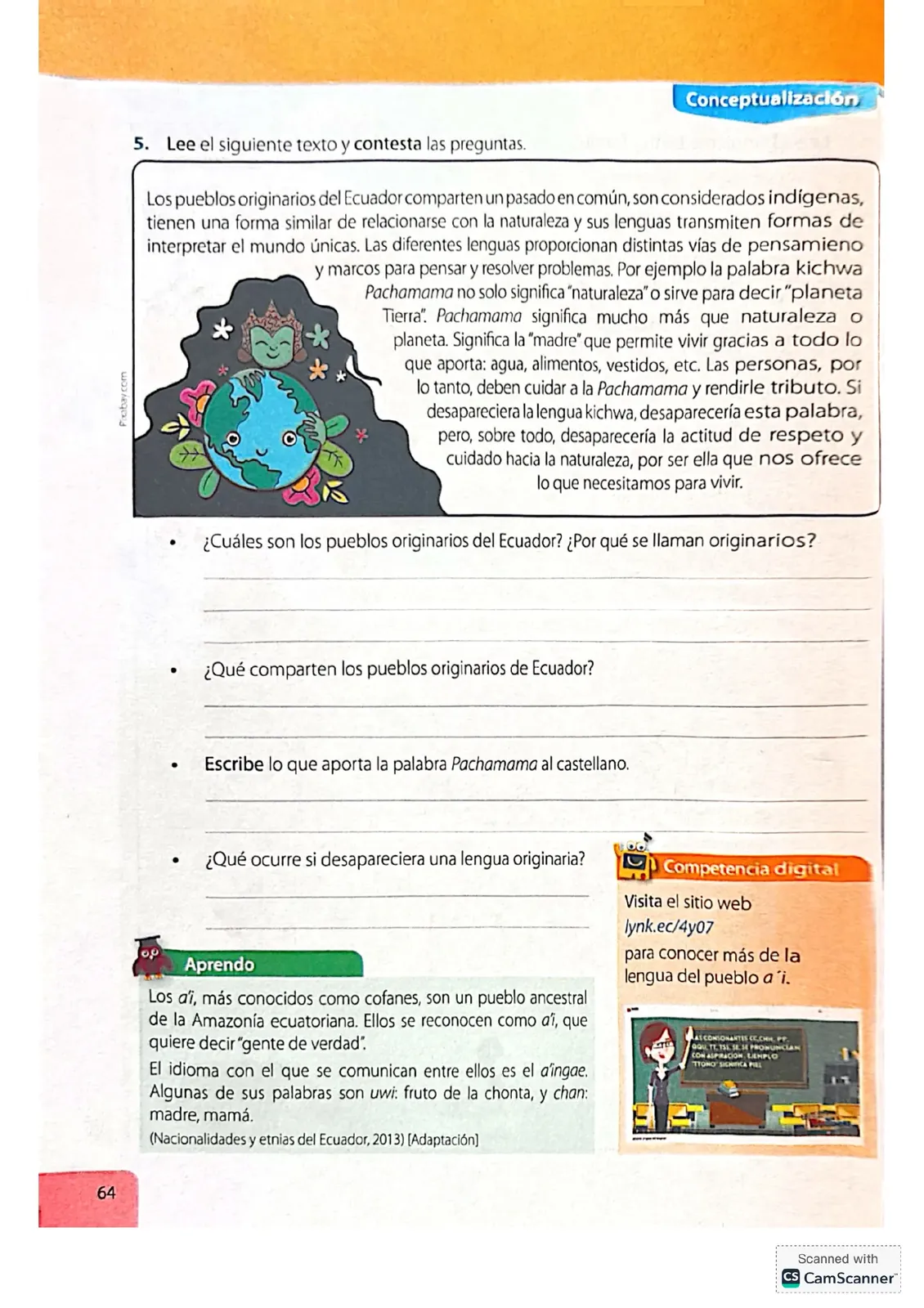 Página 64 de Lengua Y Literatura · 4 EGB · 2024